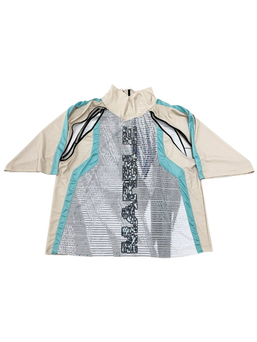 "MARBLE STONES" ANGEL SPORTS PONCHO