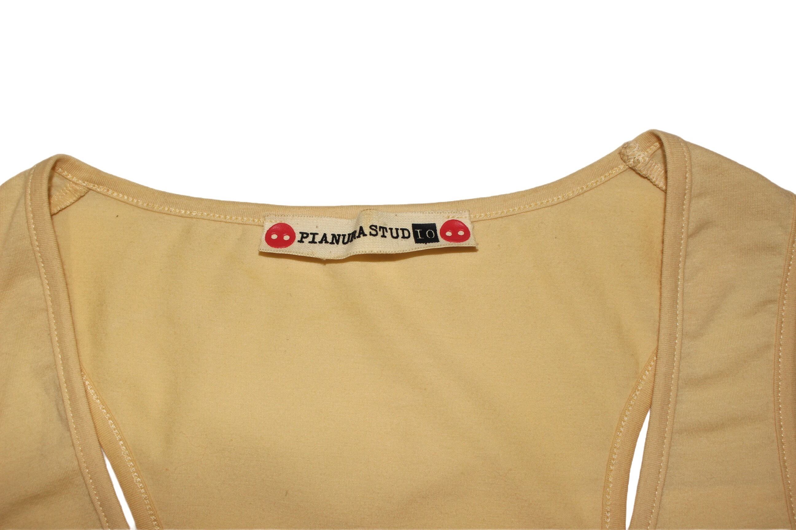 "PIANUA STUDIO" frills design sleeveless