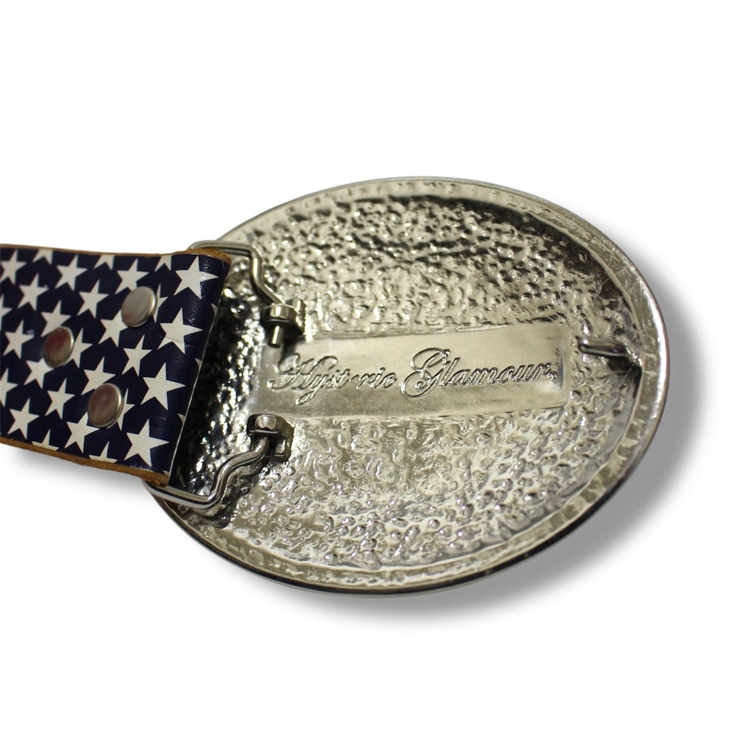 "HYSTERIC GLAMOUR" stone buckle belt