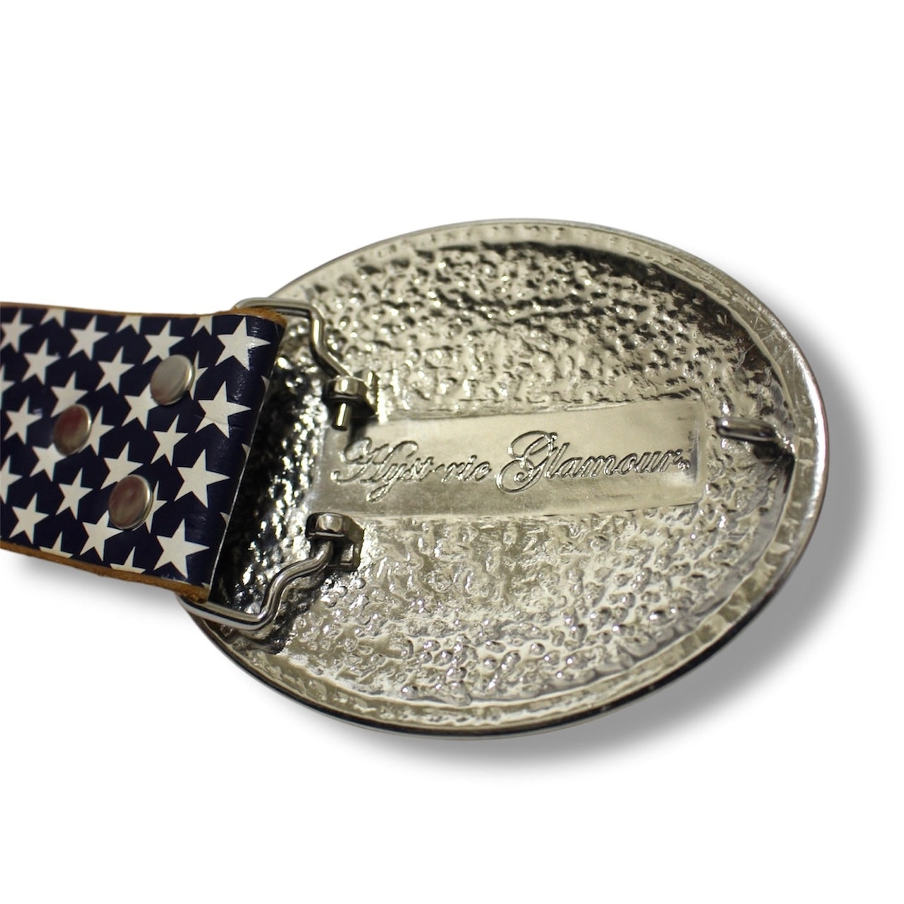 "HYSTERIC GLAMOUR" stone buckle belt